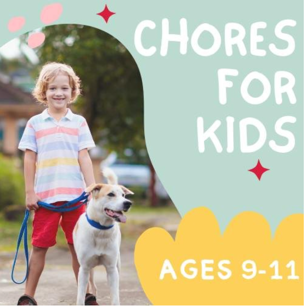 Chores For Kids Aged 9-11