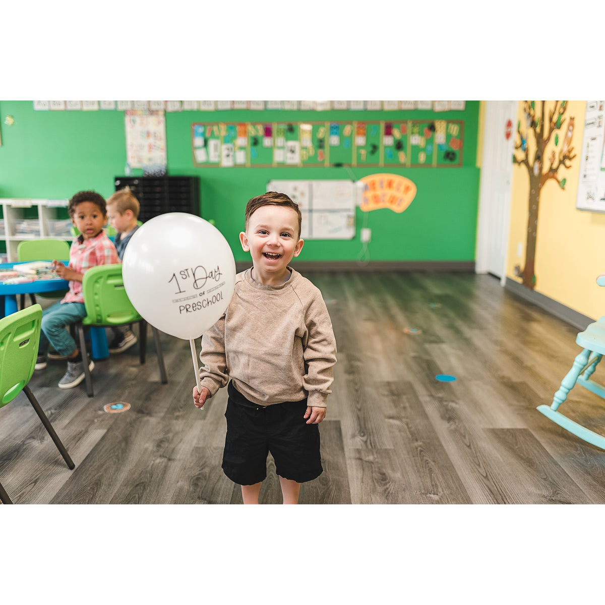 First Day of Preschool Balloon | Biodegradable Balloon |