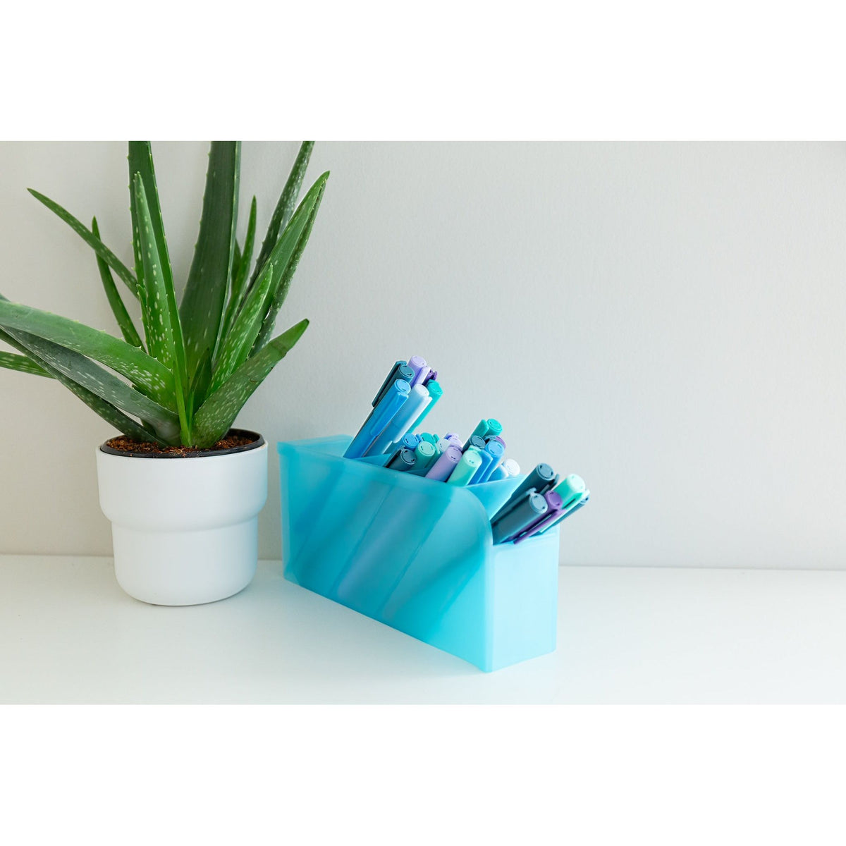 Desk Pen + Pencil Holders | Home Organization