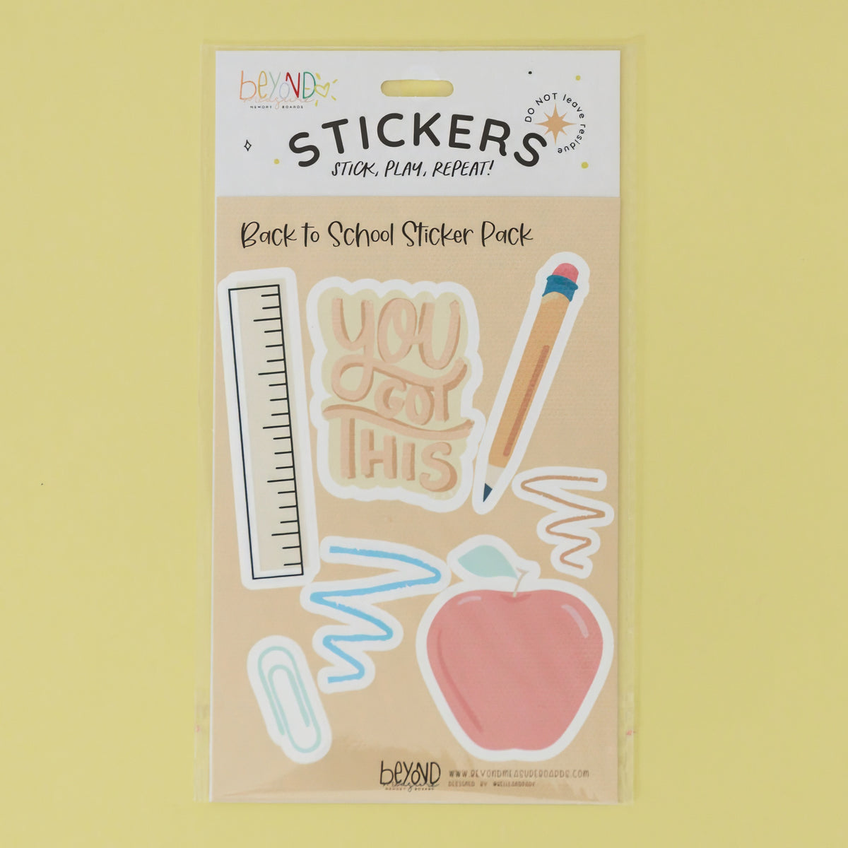 Removable Stickers - Originally $5 — now just $0.50!
