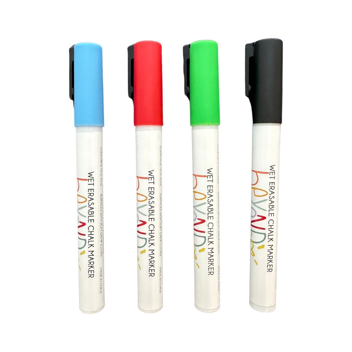 Chalk Markers Wet Erase - 4 Pack