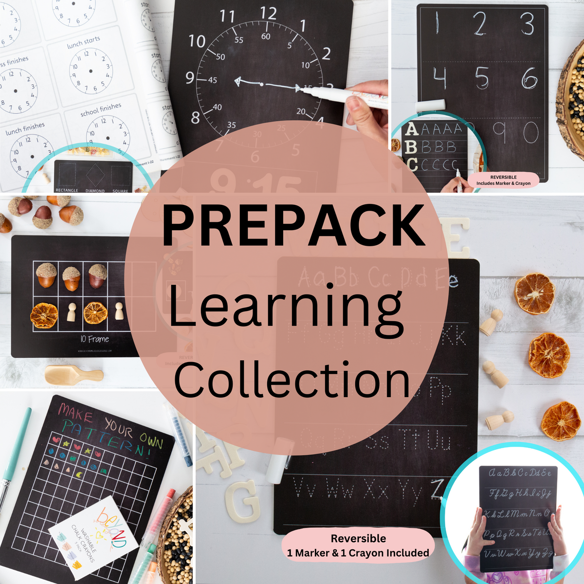 Complete 5 Pack Mini Mat Learning Collection