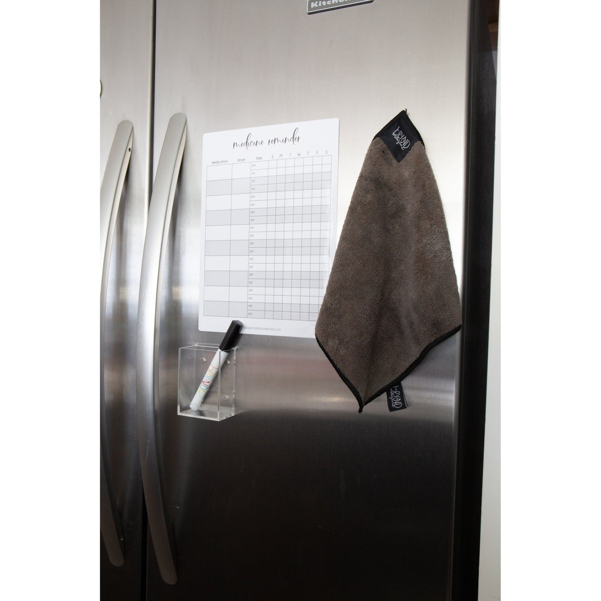 Magnetic Dry Erase Cloth | Magnetic Cloth | Fridge Accessories