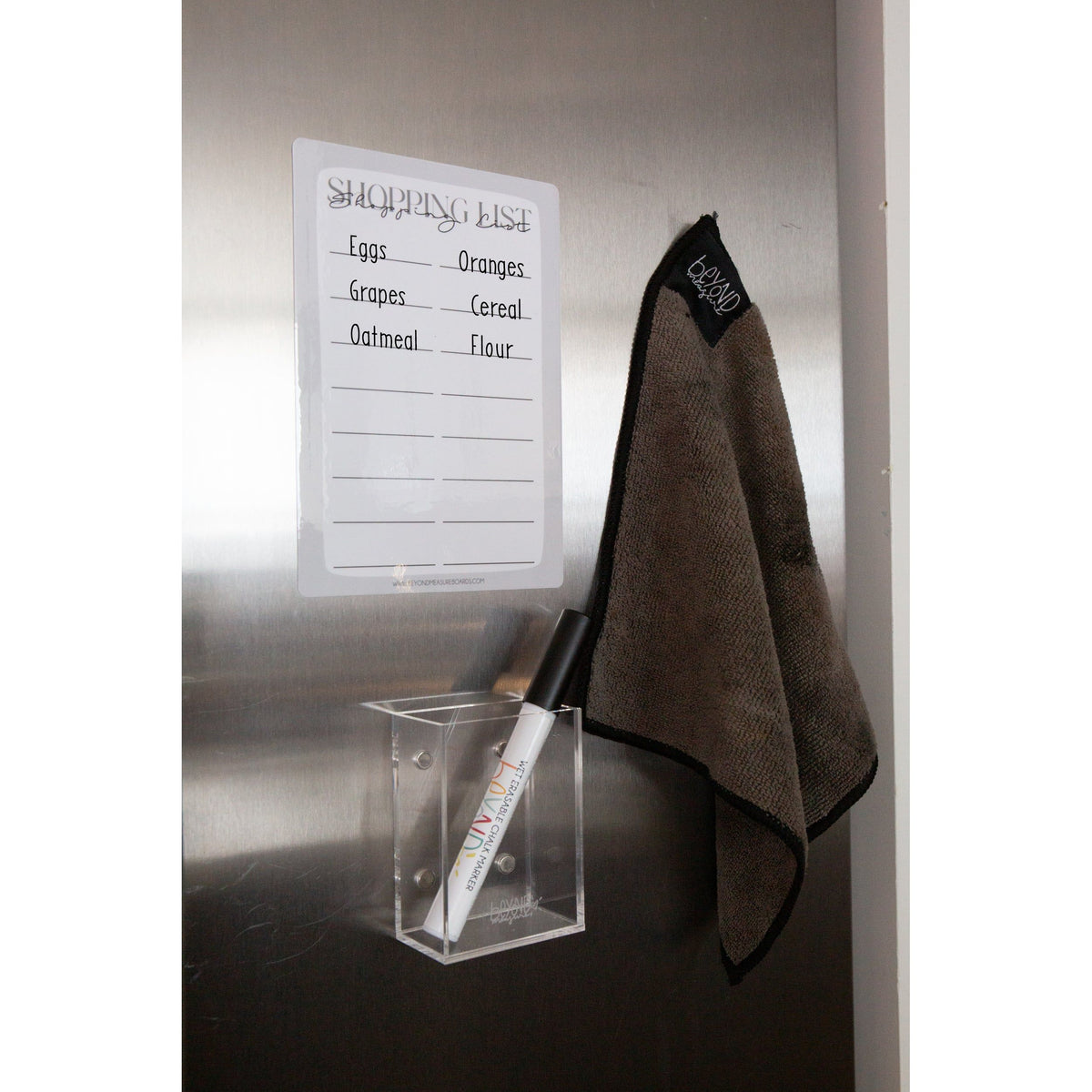 Magnetic Shopping List Dry Erasable Board