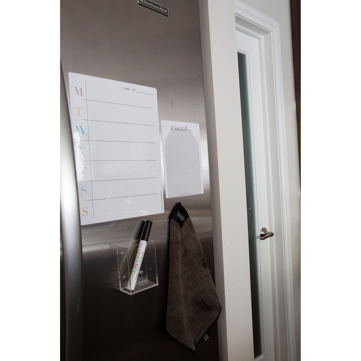 Magnetic Reminders Dry Erasable Board