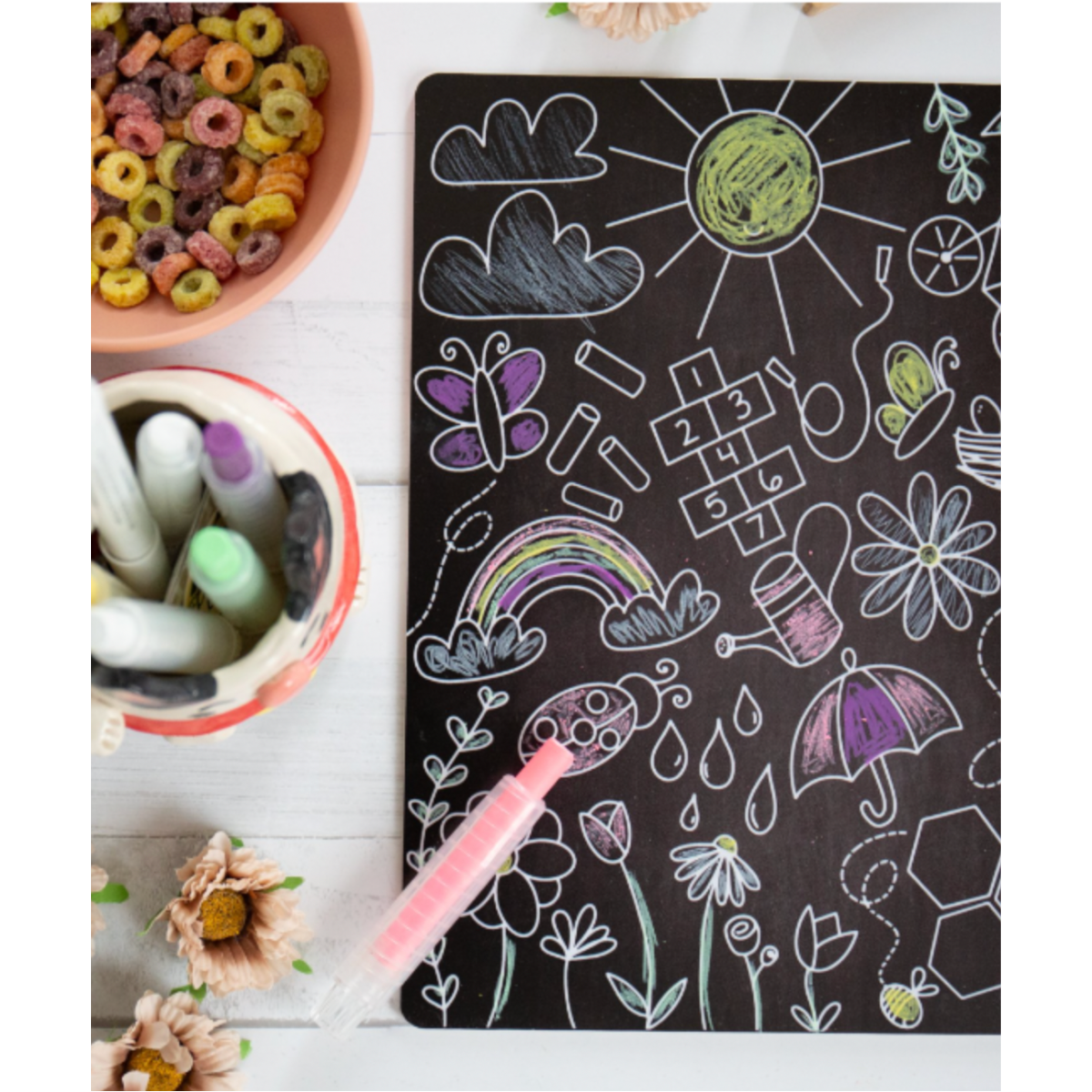 Mini Mat Colouring -Spring Fling