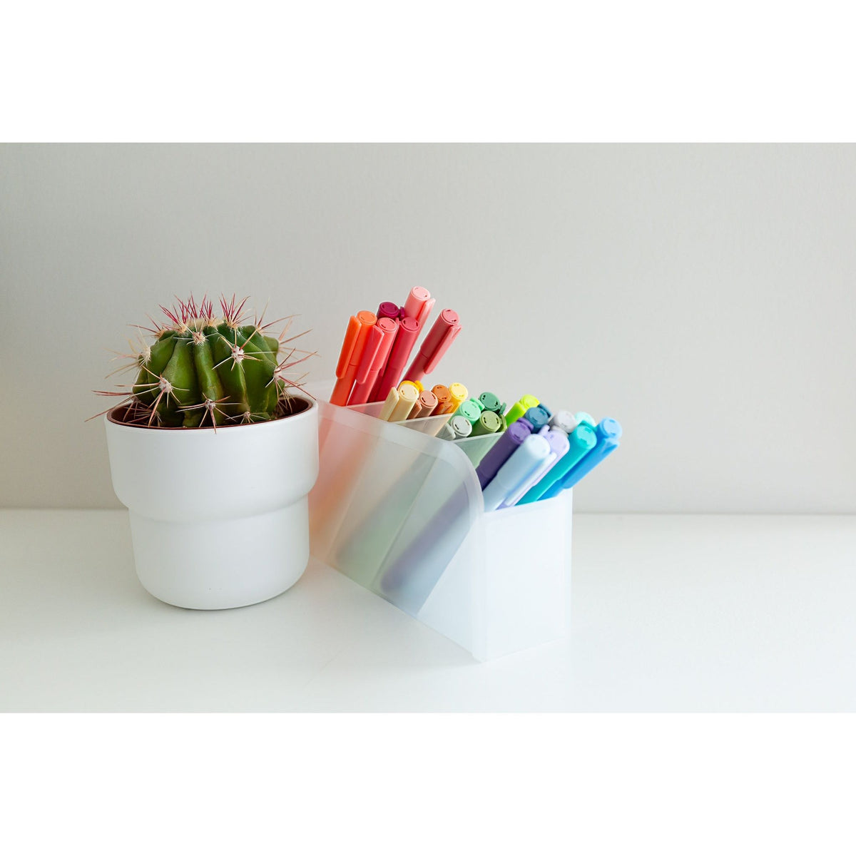 Desk Pen + Pencil Holders | Home Organization